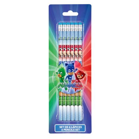 PJ Masks Set of 6 Pencils £2.99